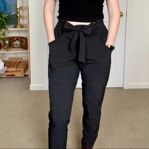 Athleta | S | Paperbag Waist, Black, Activewear Pant